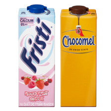 Houdbare Chocomel, Fristi of Optimel
